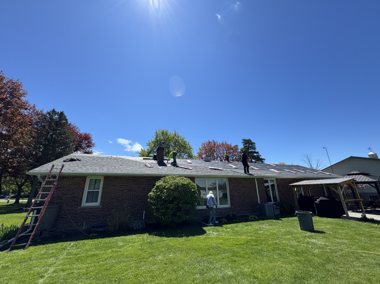 Finished roof and home exterior &mdash; TNE Roofing & Siding