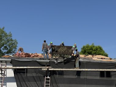 New roof on a WNY home &mdash; TNE Roofing & Siding